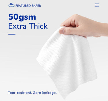 Hoppi Baby Wipes - 7 Pack X 8