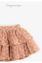 Load image into Gallery viewer, Gingersnaps Cotton Eyelet Layered Skirt

