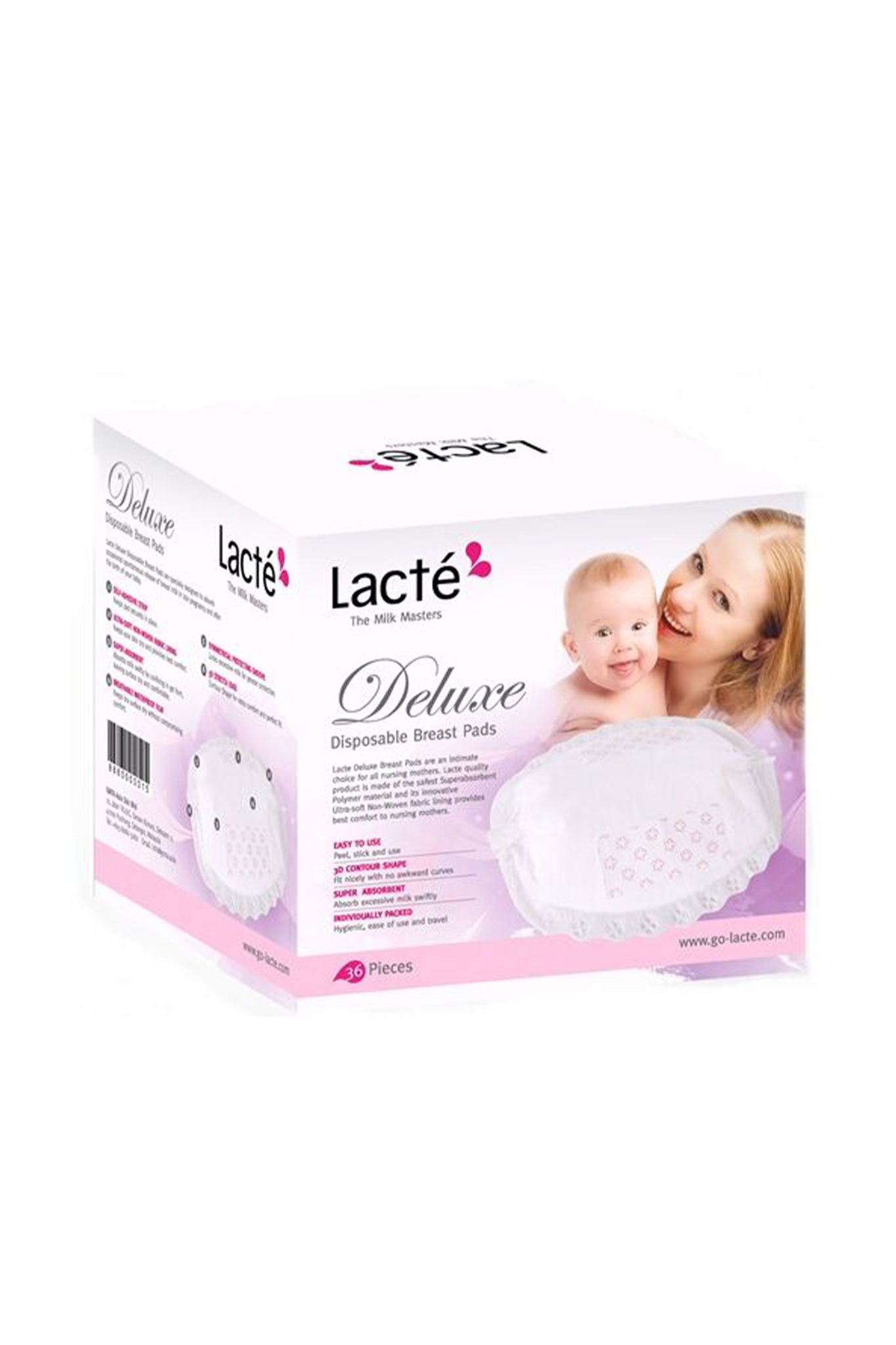 Buy Lacte Deluxe Disposable Breast Pad 36 Pack Online in Malaysia