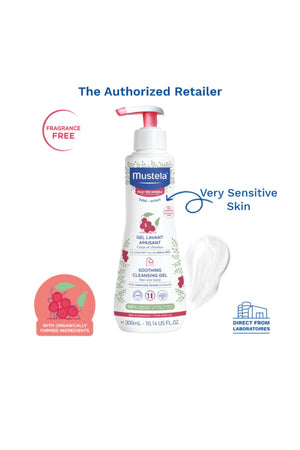 Mustela Soothing Cleansing Gel With Organically Farmed Schisandra - 300mlÃ‚Â  Ã‚Â  Ã‚Â  Ã‚Â  Ã‚Â  Ã‚Â 