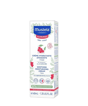 Mustela Soothing Moisturizing Face Cream With Organically Farmed Schisandra 40ml