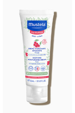 Mustela Soothing Moisturizing Face Cream With Organically Farmed Schisandra 40ml