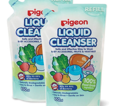 Pigeon Bottle & Vegetable Cleanser Refill - 650ml (2 Pack)