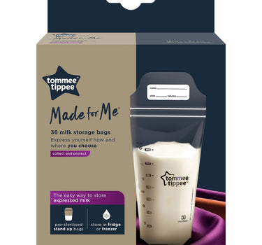 Tommee Tippee Closer to Nature Milk Storage Bag - 36 Pack